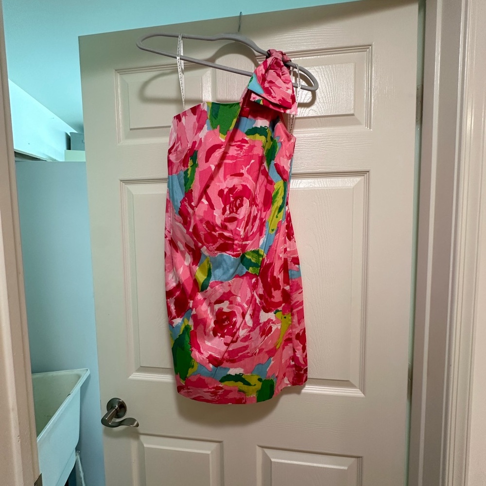 Lilly Pulitzer one shoulder dress